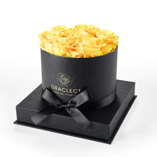 Graclect Preserved Roses in a Box - Forever Flowers Immortal Roses Eternal Rose Preserved Flowers for Delivery Prime Mothers Day & Valentines Day & Christmas Day - Tiffany Blue