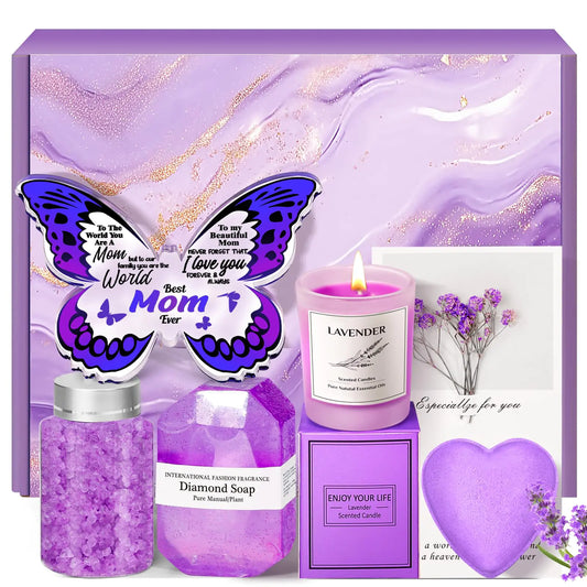 Mothers Day Gift Basket: Relaxing Spa Gift Basket